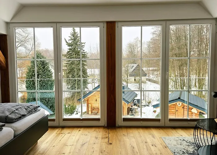 Vogtlandstadl - Vogtland Chalet Bad Brambach